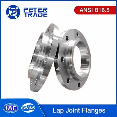 ASME B16.5 Classe 300 A105 acier au carbone/ 304 acier inoxydable LJRF ...